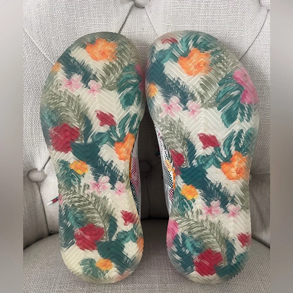(🌺 SOLD) NoBull Women's Floral Court Trainer - Picture 15 of 15